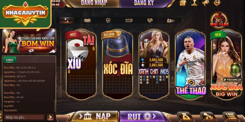 Bomwin - Review Khách Quan Về Cổng Game Giải Trí Uy Tín 1 Khám phá cổng game Bomwin