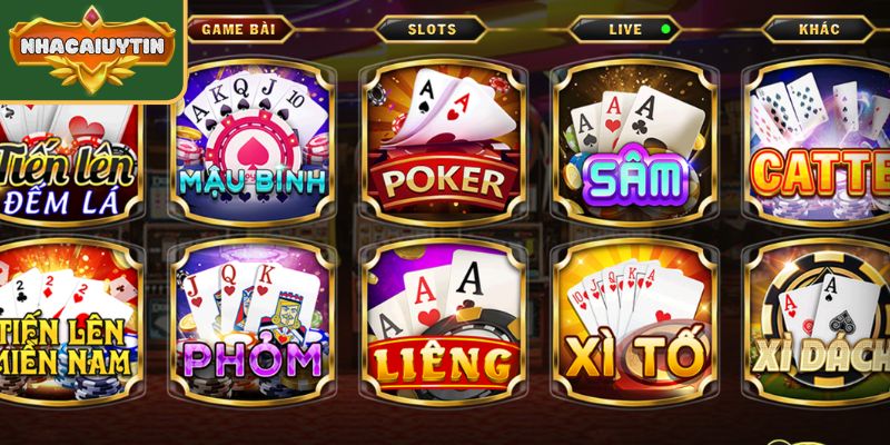 Cổng Game Bài Go88 – Trải Nghiệm Giải Trí Trực Tuyến Đỉnh Cao 3 Các trò chơi bài phổ biến