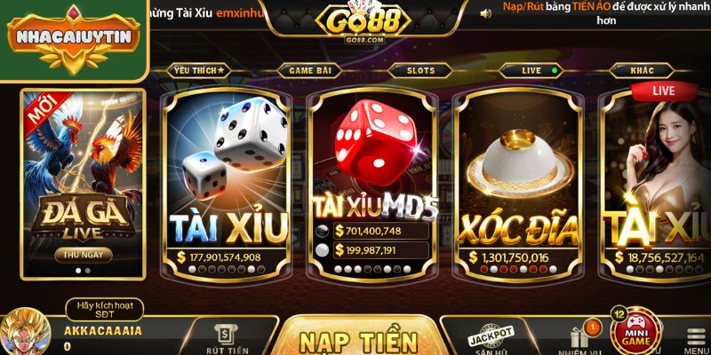 Cổng Game Bài Go88 – Trải Nghiệm Giải Trí Trực Tuyến Đỉnh Cao 1 Tổng quan cổng game bài Go88
