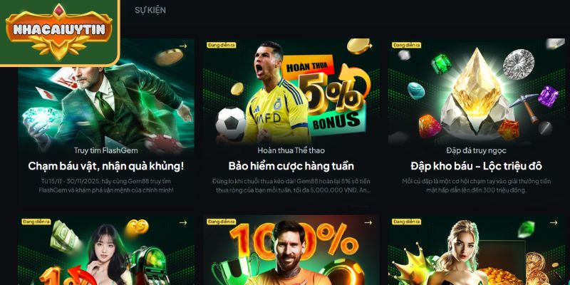 Khuyến Mãi GEM88 – Trọn Bộ Ưu Đãi Giá Trị Mới Nhất Năm 2025 1 Tổng quan về hệ thống khuyến mãi GEM88