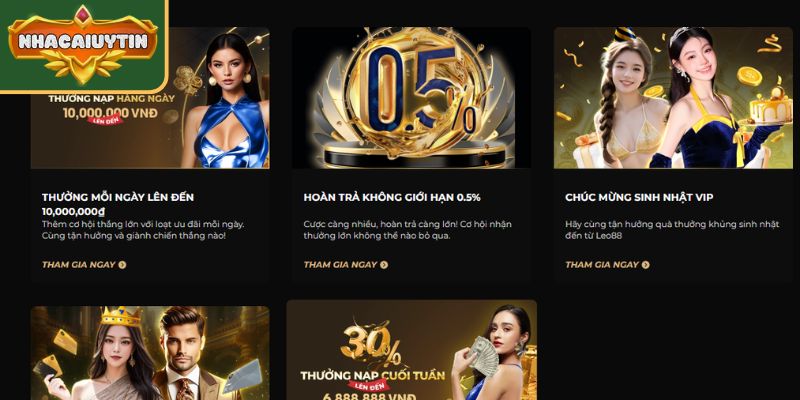 Hoàn vốn giá trị cao hàng tuần 