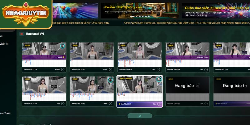 Giới thiệu sảnh Casino tại nhà cái M88