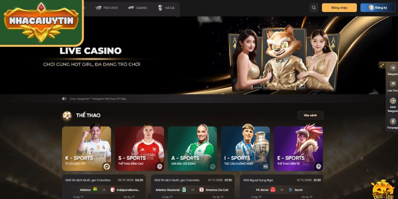 Soc88 - Review Nhà Cái Giải Trí Trực Tuyến #1 Châu Á 2 Giao diện nhà cái Soc88 ấn tượng ngay cái nhìn đầu tiên