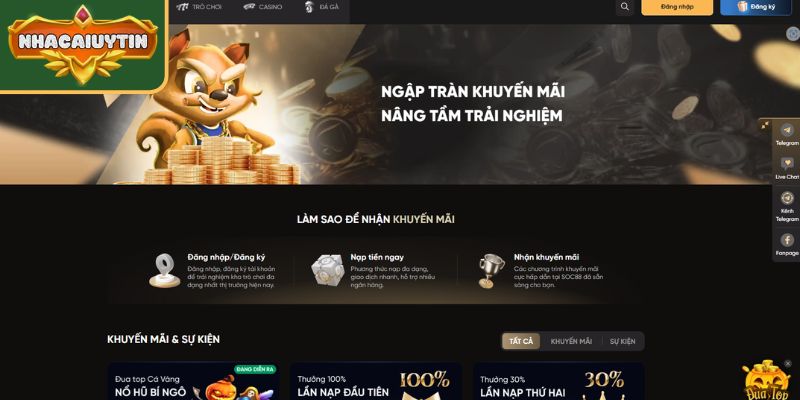 Soc88 - Review Nhà Cái Giải Trí Trực Tuyến #1 Châu Á 3 Chương trình khuyến mãi Soc88 nhiều vô kể