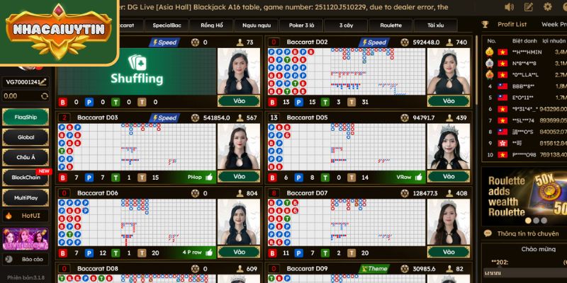 Top 10 Sảnh Game Casino Uy Tín Và Đẳng Cấp Toàn Cầu 2 Dream Gaming - Top 10 sảnh game Casino uy tín 2025