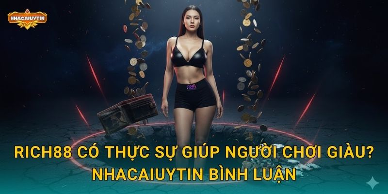 Phốt Nhà Cái RICH88 - Nhacaiuytin Cảnh Báo Nguy Cơ Mất Tiền 2 RICH88 có thực sự giúp người chơi giàu? Nhacaiuytin bình luận